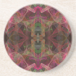 Posavasos Misc Series-28: Pascua rosa 1 de colores