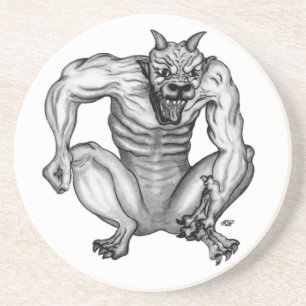 Posavasos Mischwesen - Troll Teufel und Golem