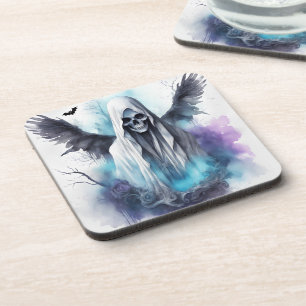 Posavasos Místico Halloween Ghost Gothcolor Art