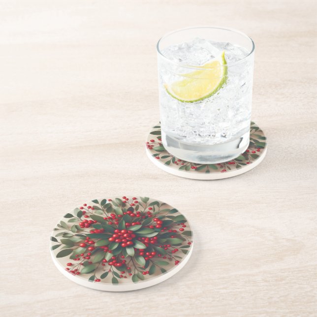 Posavasos Mistletoe Coaster (Lado)