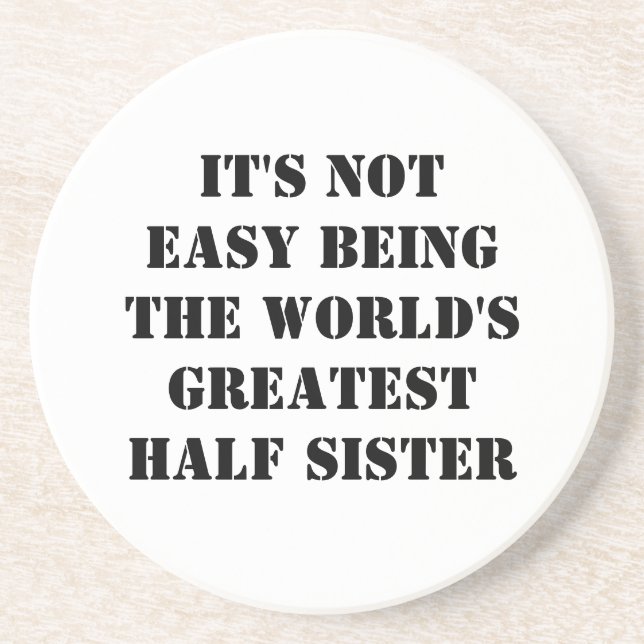 Posavasos Mitad hermana (Frente)