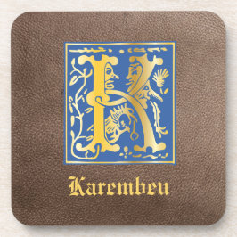 Posavasos Míticas criaturas del siglo XVI Capital decorativa