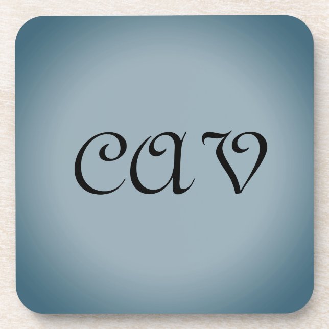 Posavasos Mochila de cadena de dibujo (Frente)