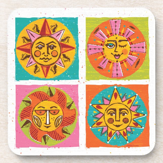 Posavasos Mod Sun enfrenta la montaña rusa (Frente)