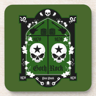 Posavasos Moda de la subcultura gótica