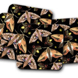 Posavasos Moda encantada | Conjunto de escoria de corcho ins<br><div class="desc">Traiga la belleza de la naturaleza a su casa con esta encantada montaña de alcornoque de polilla. Con una polilla intrincada con delicados patrones de alas, este diseño combina el encanto vintage con un toque místico. Perfecto para los amantes de la naturaleza, los aficionados a los insectos o cualquier persona...</div>