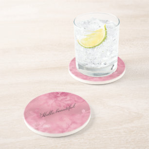 Posavasos Moda Lazo floral Femenino Rosa