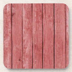 Posavasos Moda Red Rustic Wood