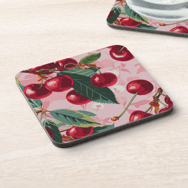 Posavasos Moda Vieja Rosa 'Cherry Pop' (Lado Izquierdo)