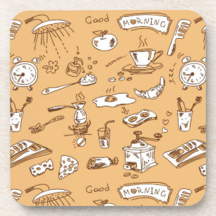 Posavasos Modelo 2 del desayuno