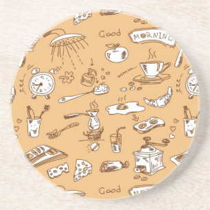 Posavasos Modelo 2 del desayuno