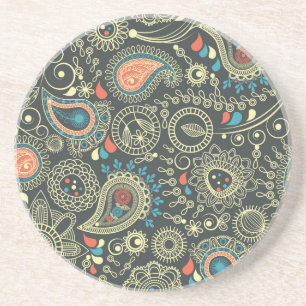 Posavasos Modelo 3 de Paisley