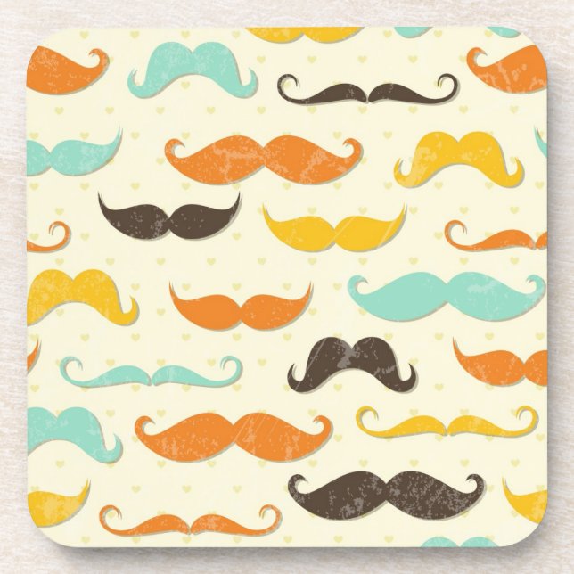 Posavasos Modelo 3 del bigote (Frente)