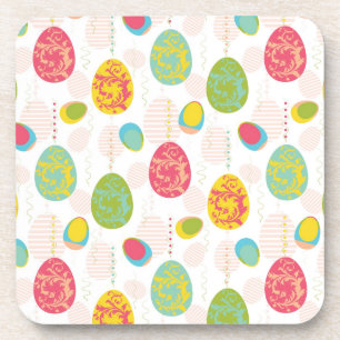 Posavasos Modelo colorido de los huevos de Pascua