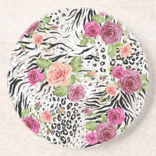 Posavasos Modelo con los estampados de animales