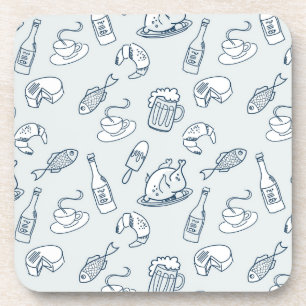 Posavasos Modelo de la comida