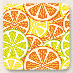 Posavasos Modelo de la fruta cítrica