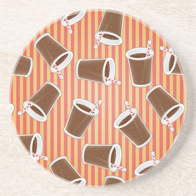 Posavasos Modelo de los alimentos de preparación rápida (Frente)