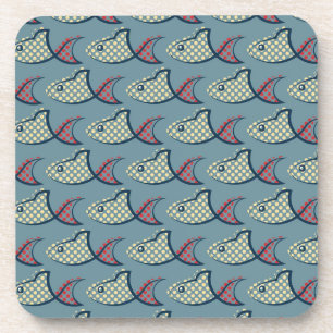 Posavasos Modelo de los pescados del lunar