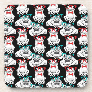 Posavasos Modelo de los vidrios de la rana