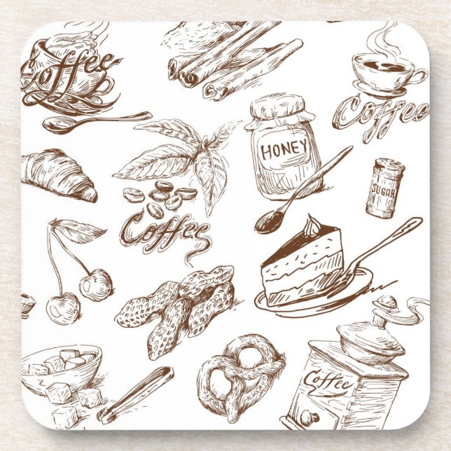 Posavasos Modelo de papel (Frente)