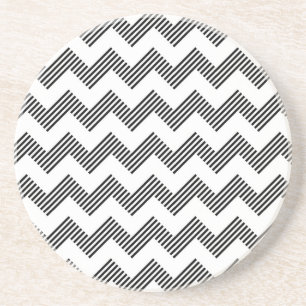Posavasos Modelo de zigzag geométrico