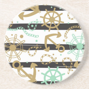 Posavasos Modelo del ancla de mar