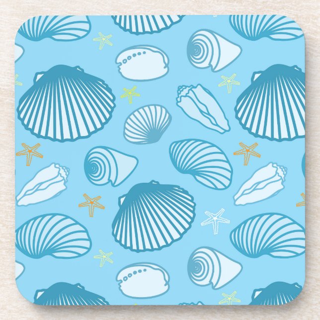 Posavasos Modelo del azul de océano (Frente)