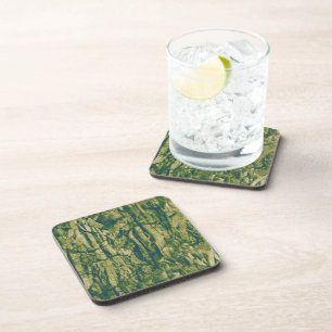 Posavasos Modelo del camuflaje de la corteza de árbol