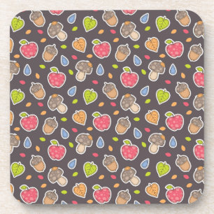Posavasos modelo del otoño