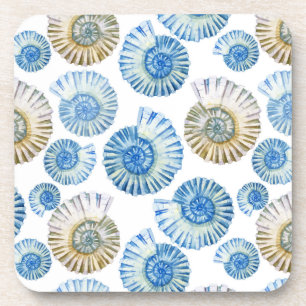 Posavasos Modelo en colores pastel 2 del Seashell