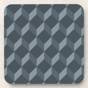 Posavasos Modelo geométrico abstracto del fondo