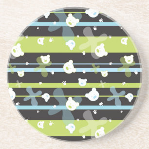 Posavasos Modelo lindo con pocos osos