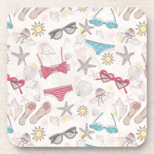 Posavasos Modelo lindo del extracto del verano