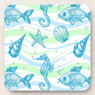 Posavasos Modelo marino del bosquejo