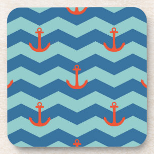 Posavasos Modelo náutico de Chevron