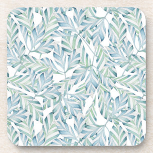 Posavasos Modelo rayado decorativo de la hoja