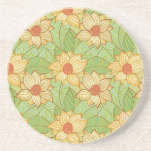 Posavasos Modelo retro de la magnolia