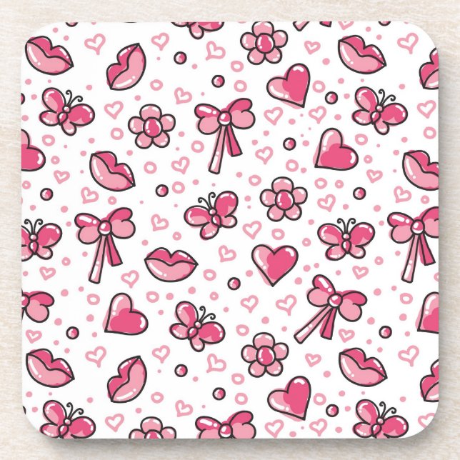 Posavasos modelo romántico (Frente)