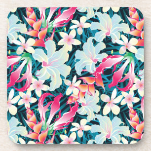 Posavasos Modelo tropical colorido