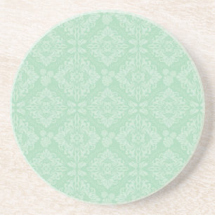 Posavasos Modelo verde del damasco