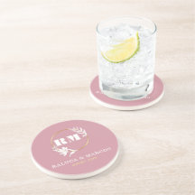 Modern Custom Monogram Anniversary Keepsake