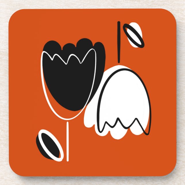 Posavasos Modern Floral  (Frente)