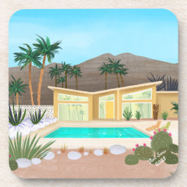 Posavasos Moderna casa de billar de mediados del siglo XX