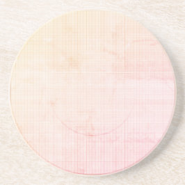 Posavasos Moderna escayola de arenisca pastel de paraíso