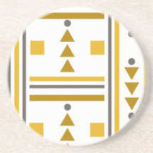 Moderna escayola de piedra de estilo geométrico