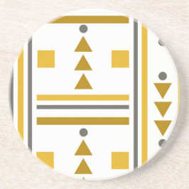 Posavasos Moderna escayola de piedra de estilo geométrico