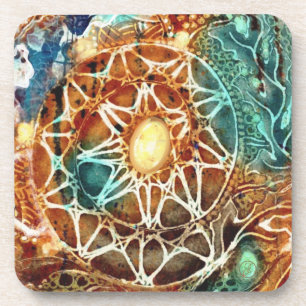 Posavasos Moderna montaña rusa de joyas de sol de Joya Eve