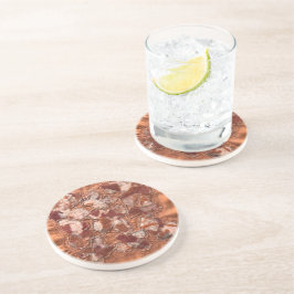 Posavasos Modernas mariposas naranjas quemadas y alegres bor