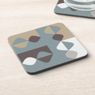 Posavasos Moderno Mid Century - Caramelo De Chocolate Mint